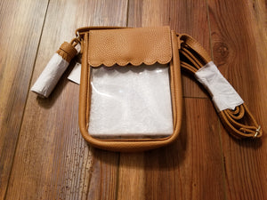 MSC Clear Cell Phone Cross-body (2 colors)