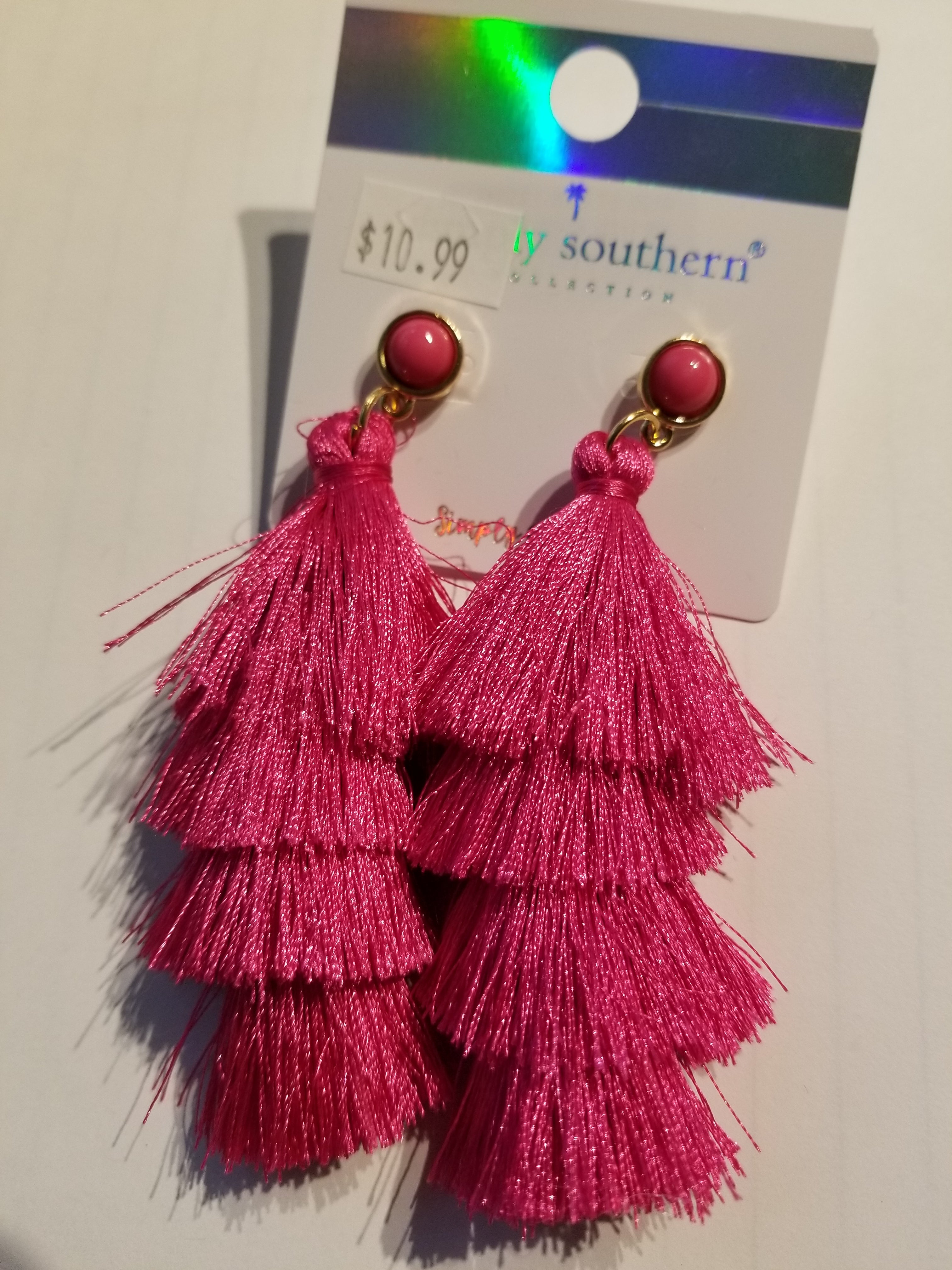 Simply Southern Tassel Earring (multiple colors)