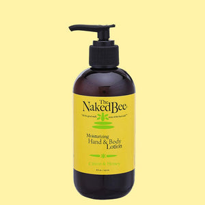 Naked Bee Moisturizing Hand & Body Lotion Pump- 8 fl oz  (4 scents)