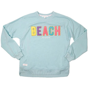 Simply Southern Sparkle crew beach shirt