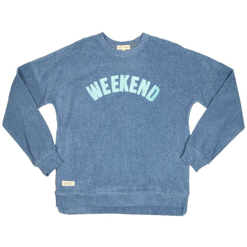 Simply Southern "weekend" terry shirt