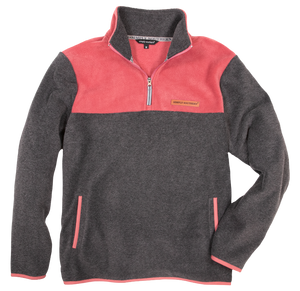 MENS GREY AND MAROON PULLOVER
