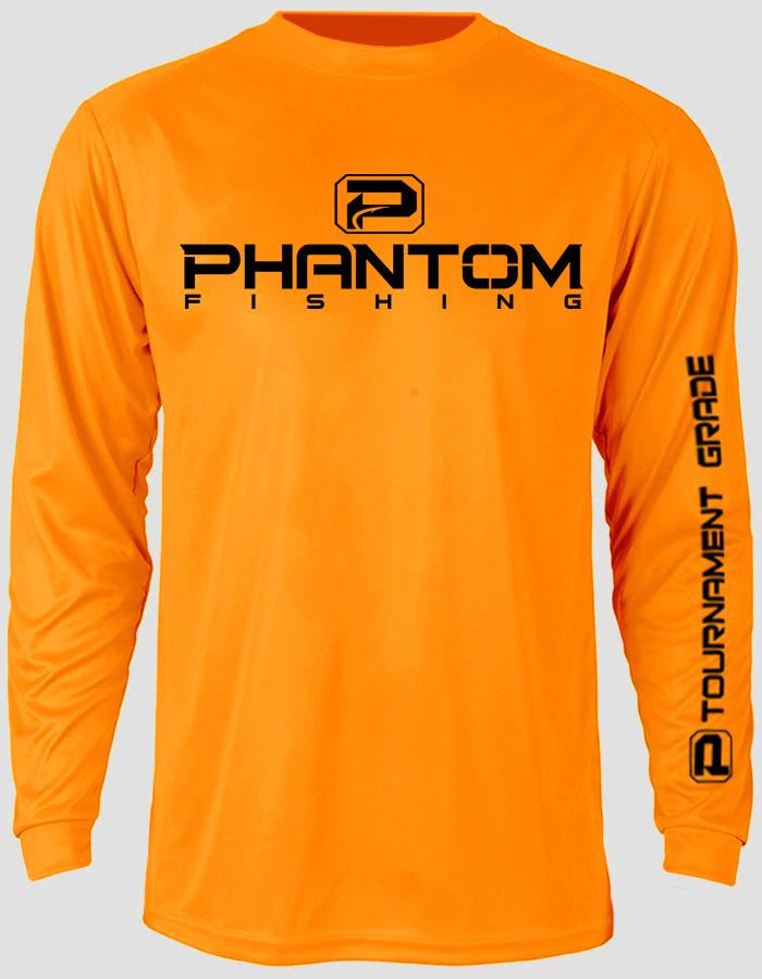 MENS PHANTOM FISHING PERFORMANCE LONG SLEEVE NEON