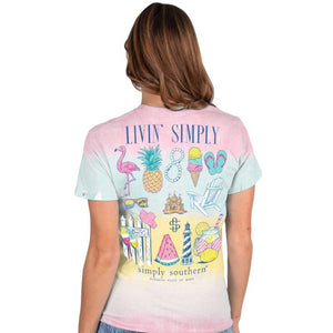 SIMPLY SOUTHERN "SUNSHINE PALM" T-SHIRT