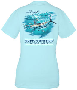 Simply Southern Youth Boys T-shirt "Marlin"