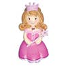 Child Princess Girl Pink Personalized Christmas ornament