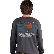 Simply southern LS t-shirt "sunset"