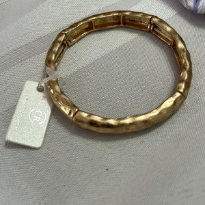 Gold bangle bracelet