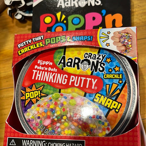 Crazy Aaron’s popping