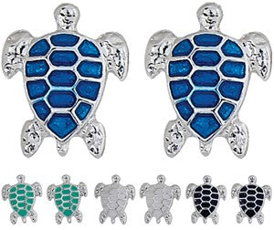 Sea Turtle Post Earring Assorted